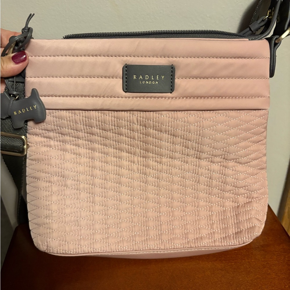 Radley London Blush Quilted Crossbody Bag